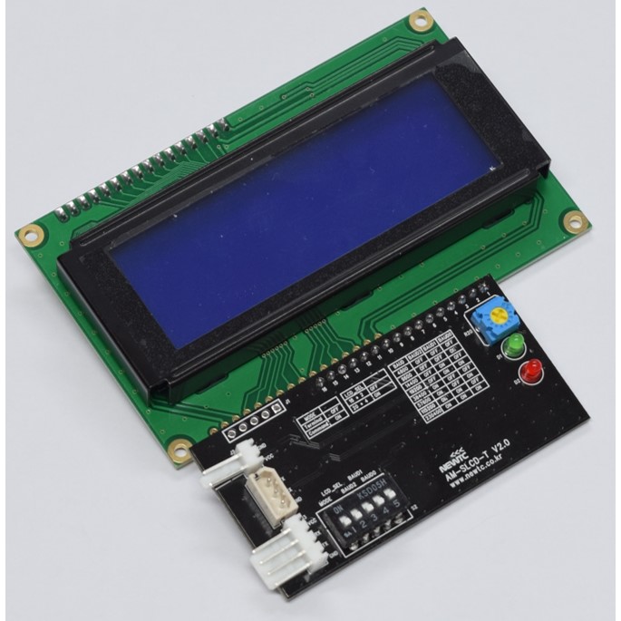 Serial LCD 420 블루모듈 V2.0<br>(4 * 20)